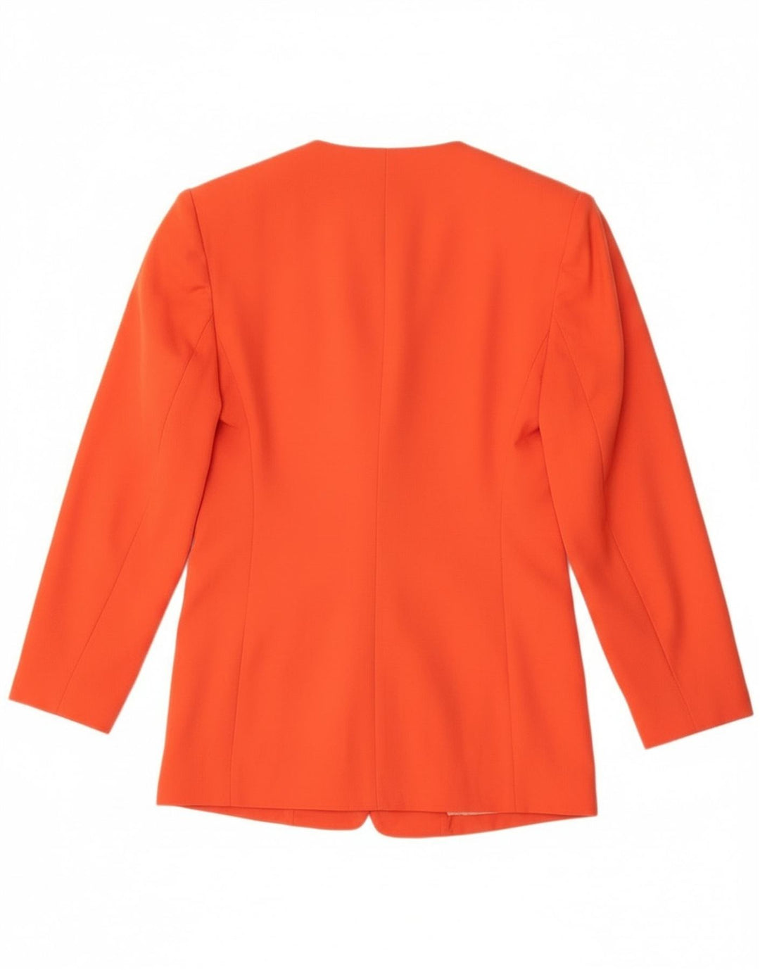Giacca blazer a 5 bottoni da donna Issima UK 12 arancione medio