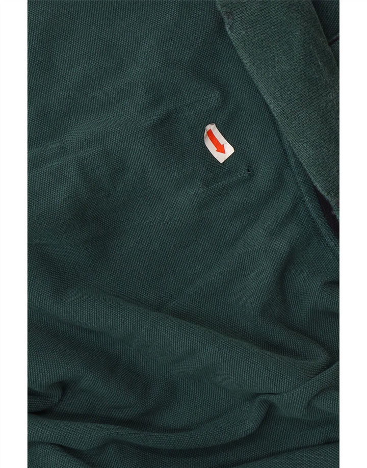 Polo da uomo ENERGIE grande in cotone verde