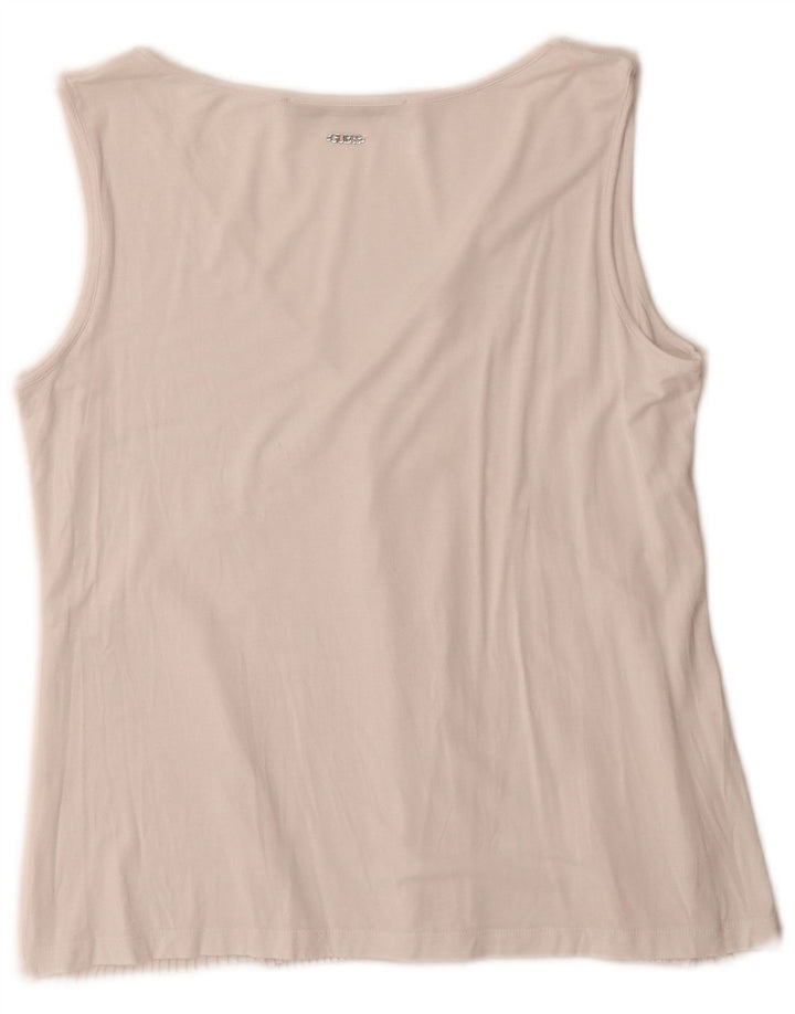 Camicetta senza maniche da donna Guess UK 12 Medium White