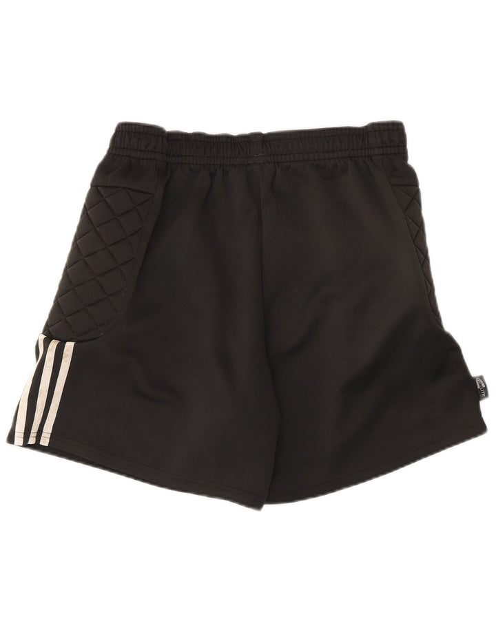 Pantaloncini sportivi Adidas Climalite da uomo grandi in poliestere nero