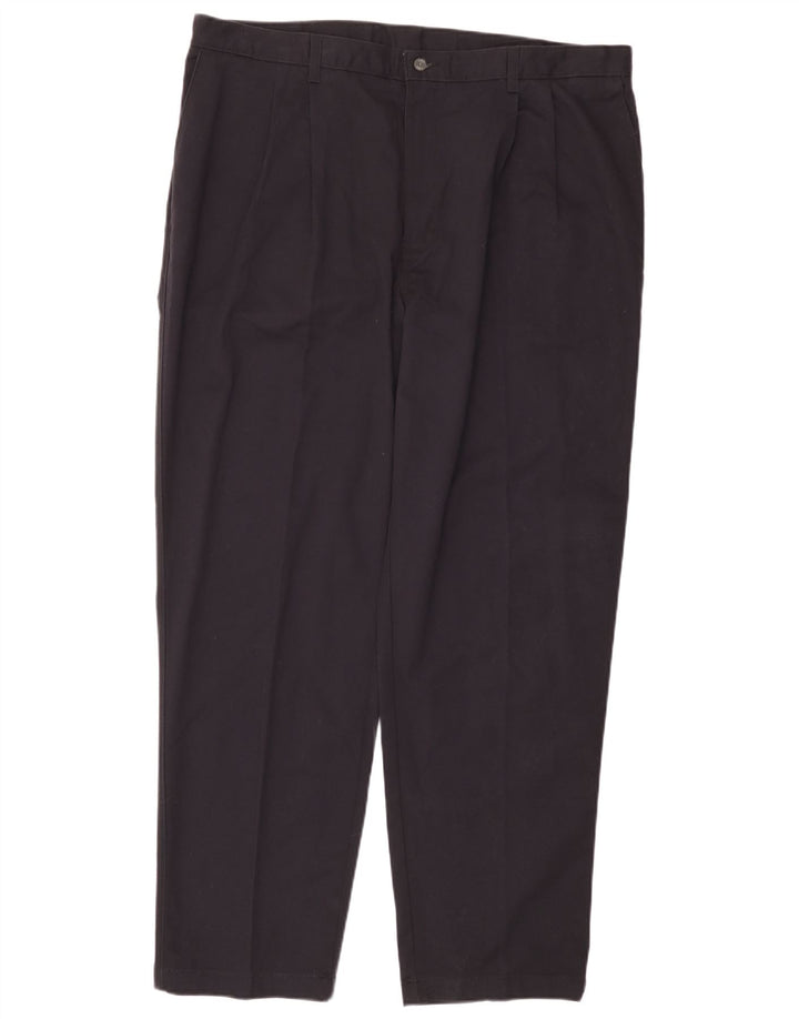 Pantaloni chino da uomo LEE W42 L32 in cotone blu navy