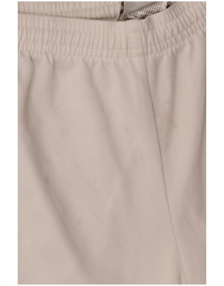 Pantaloncini sportivi ADIDAS Climalite da uomo, poliestere bianco medio