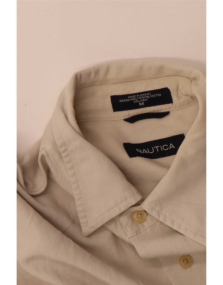 Camicia da uomo Nautica Rayon beige medio