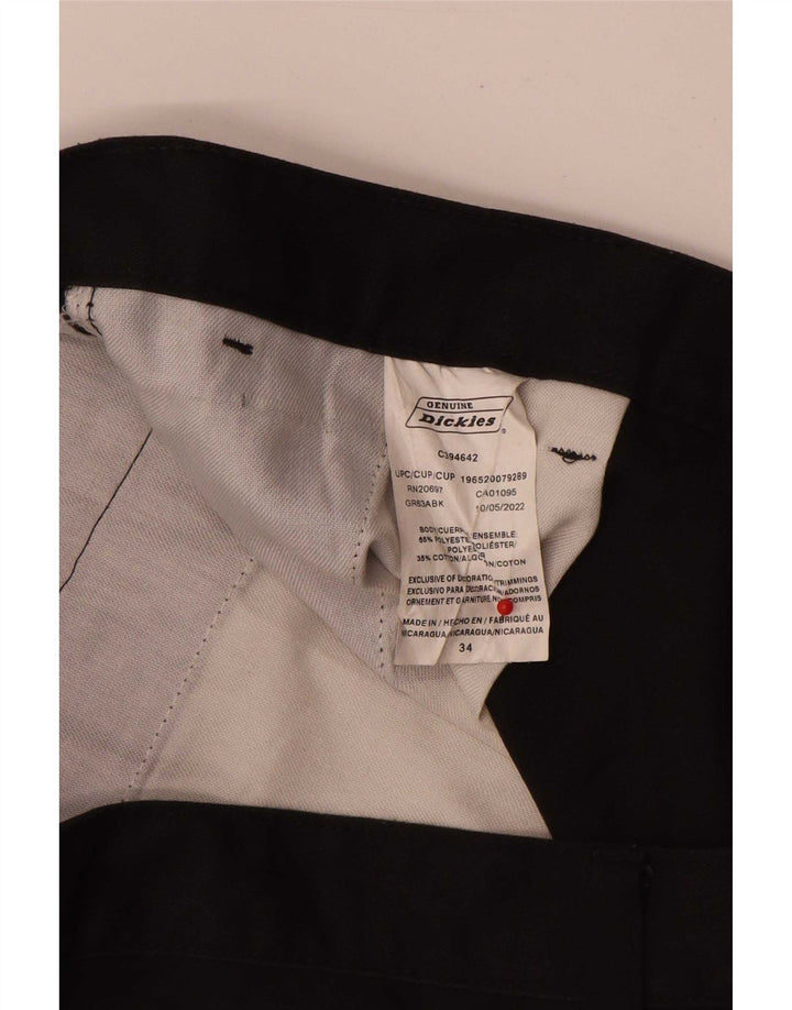 Dickies Pantaloncini chino regolari da uomo W34 Large Marrone Poliestere