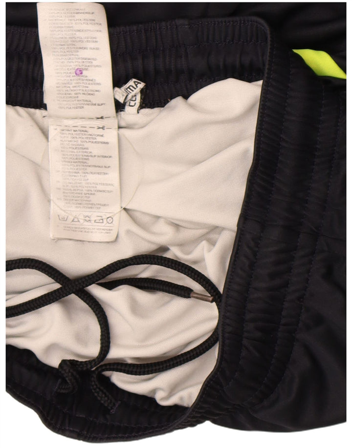Pantaloncini sportivi Adidas Climacool da uomo grandi in poliestere color block nero