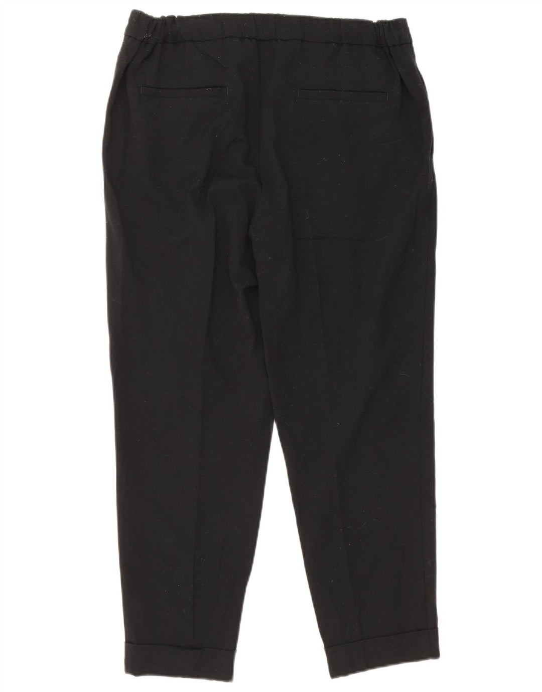 Pantaloni corti slim da donna Marks & Spencer UK 12 medi W30 L25 neri