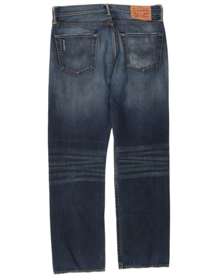 Levi's Uomo 504 Jeans dritti W32 L32 Cotone Blu