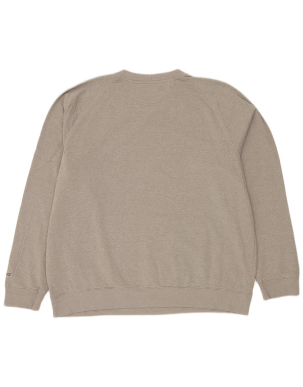 Felpa Carhartt da uomo con vestibilità rilassata, 2XL, cotone chiazzato grigio