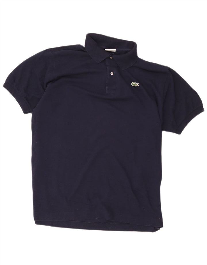 Polo da uomo Lacoste taglia 5 grande in cotone blu navy