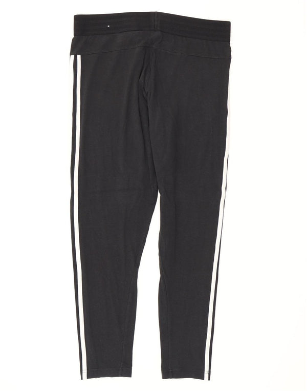 Leggings Adidas Donna UK 16/18 Large Nero