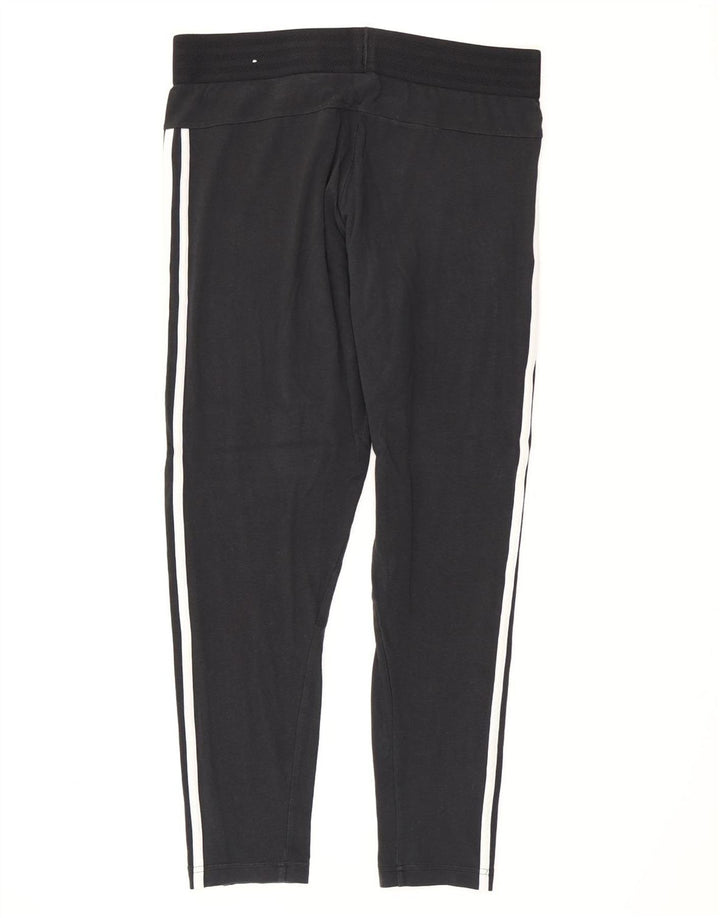 Leggings Adidas Donna UK 16/18 Large Nero