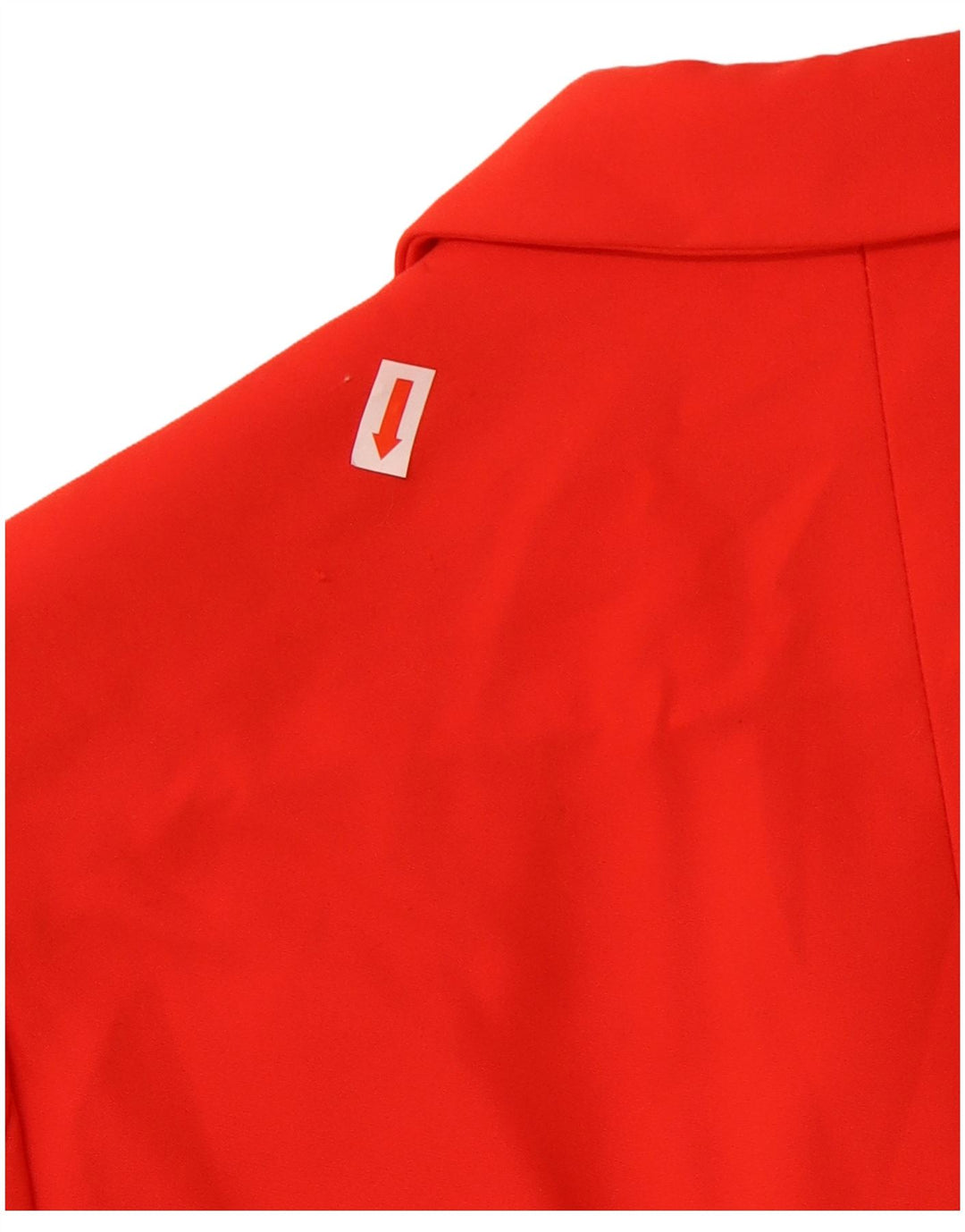 Giacca blazer a 1 bottone da donna Zara UK 38 acetato rosso medio