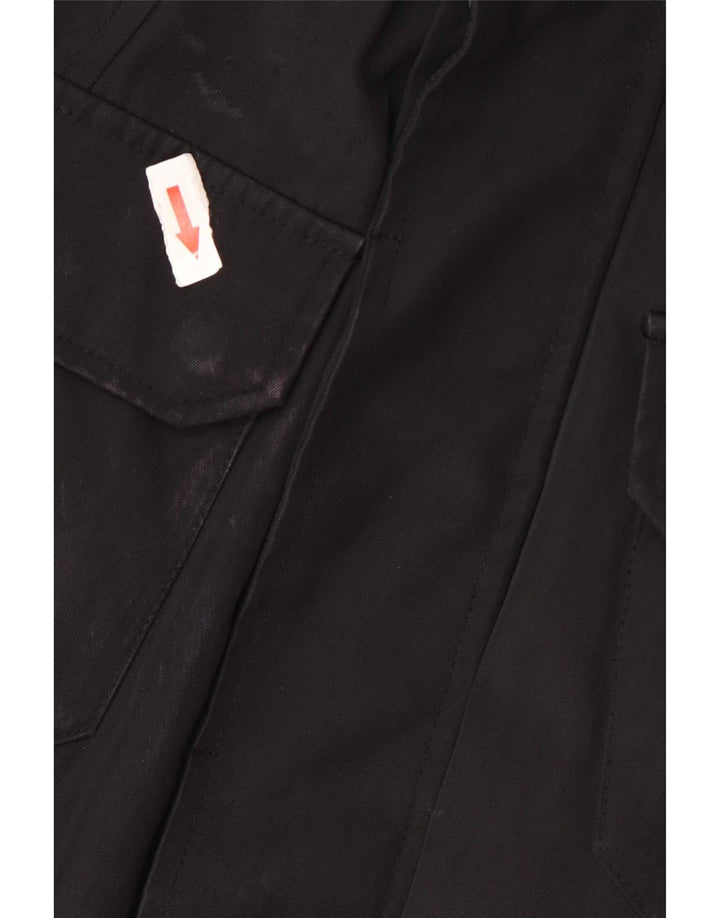 Giacca militare da uomo Bomboogie UK 40 grande poliestere nero