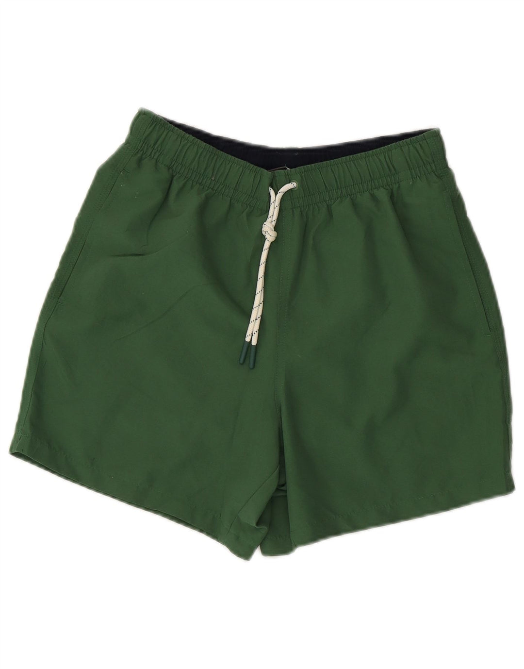 Pantaloncini da bagno da uomo Marks & Spencer piccoli verdi in poliestere