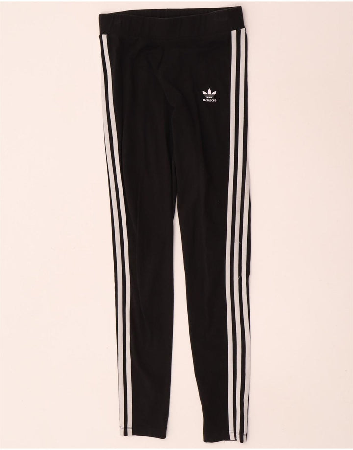 Leggings Adidas da donna UK 10 piccolo cotone nero