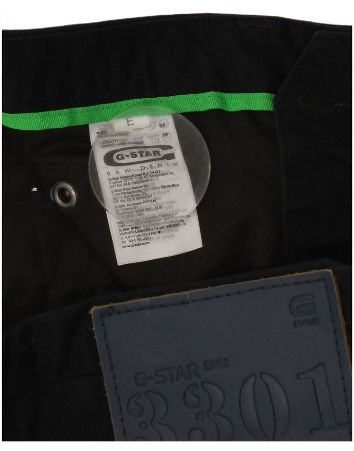 Pantaloni cargo slim da uomo G-Star W34 L24 cotone blu navy