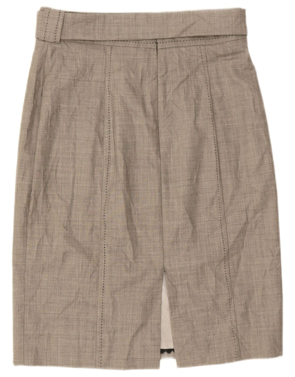 Gonna a tubino da donna Coast UK 14 grande W32 lana grigia