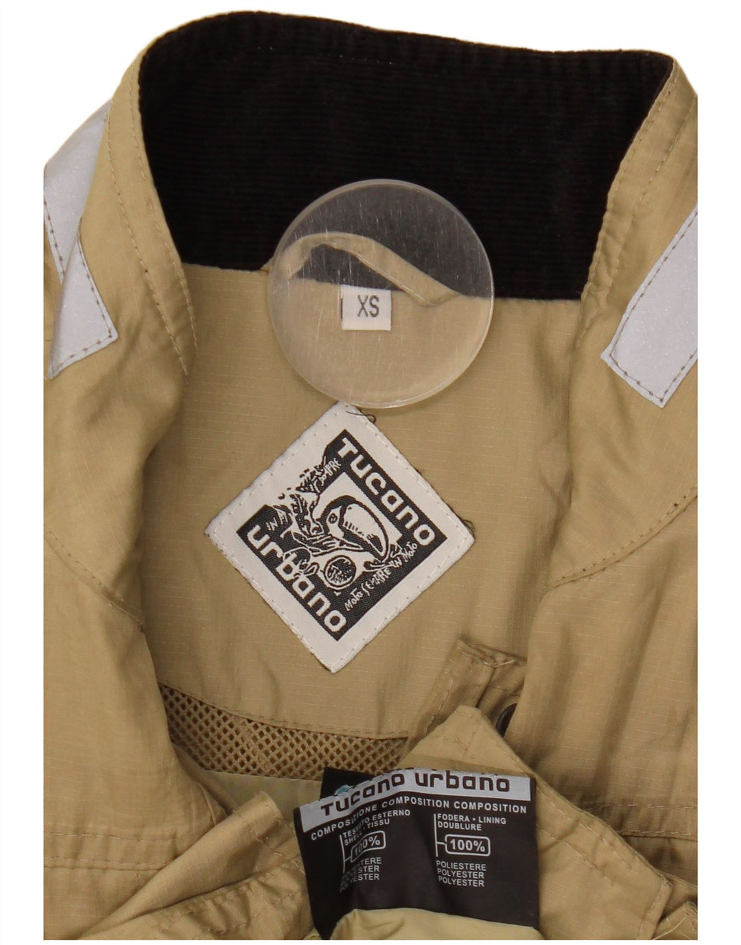 Giacca multiuso oversize da donna Tucano Urbano UK 6 XS Poliestere beige