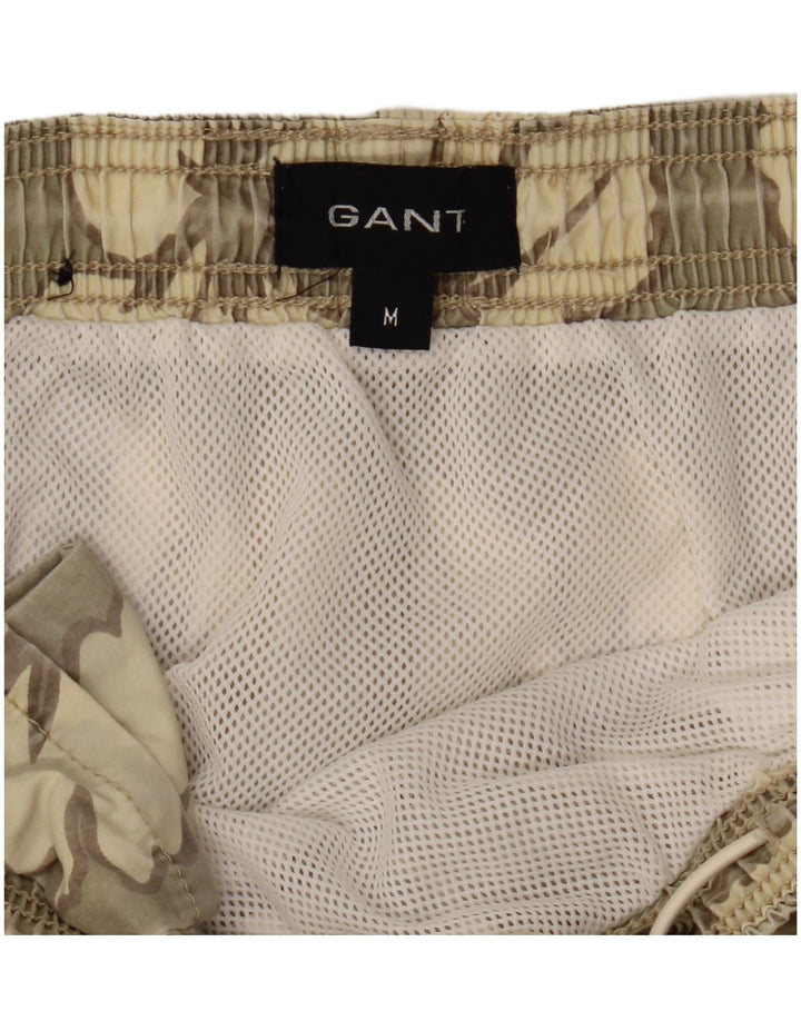 GANT Pantaloncini da bagno da uomo Beige medio floreale