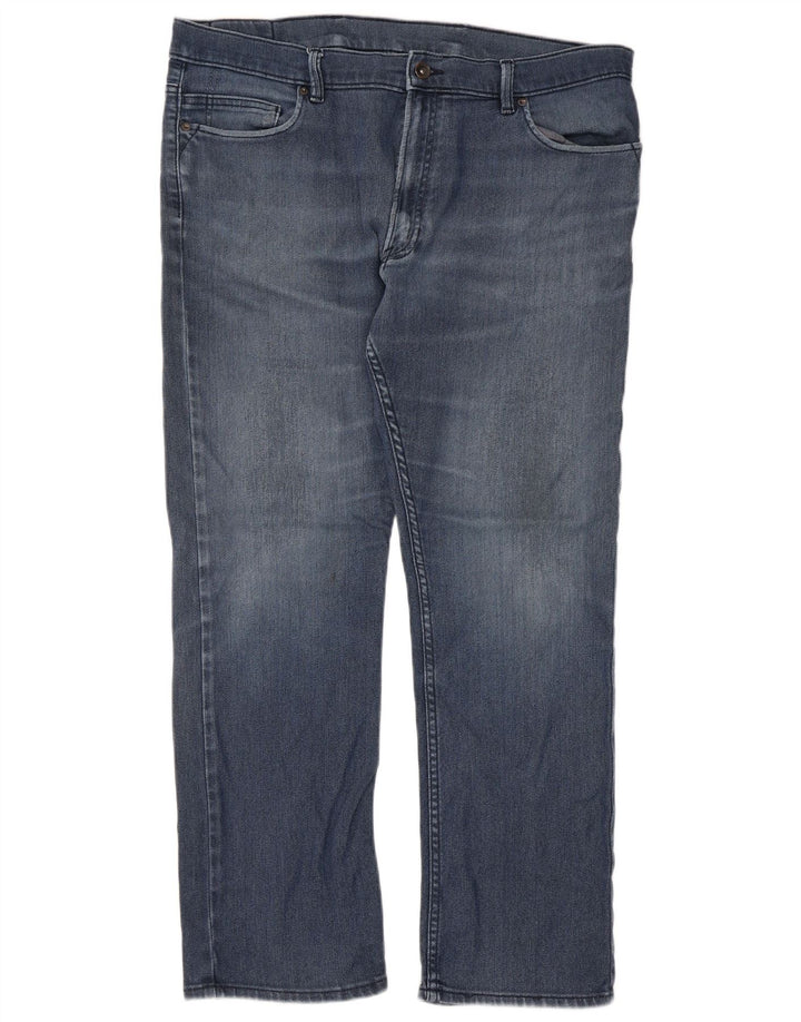 Jeans dritti da donna Marks & Spencer W38 L31 cotone blu