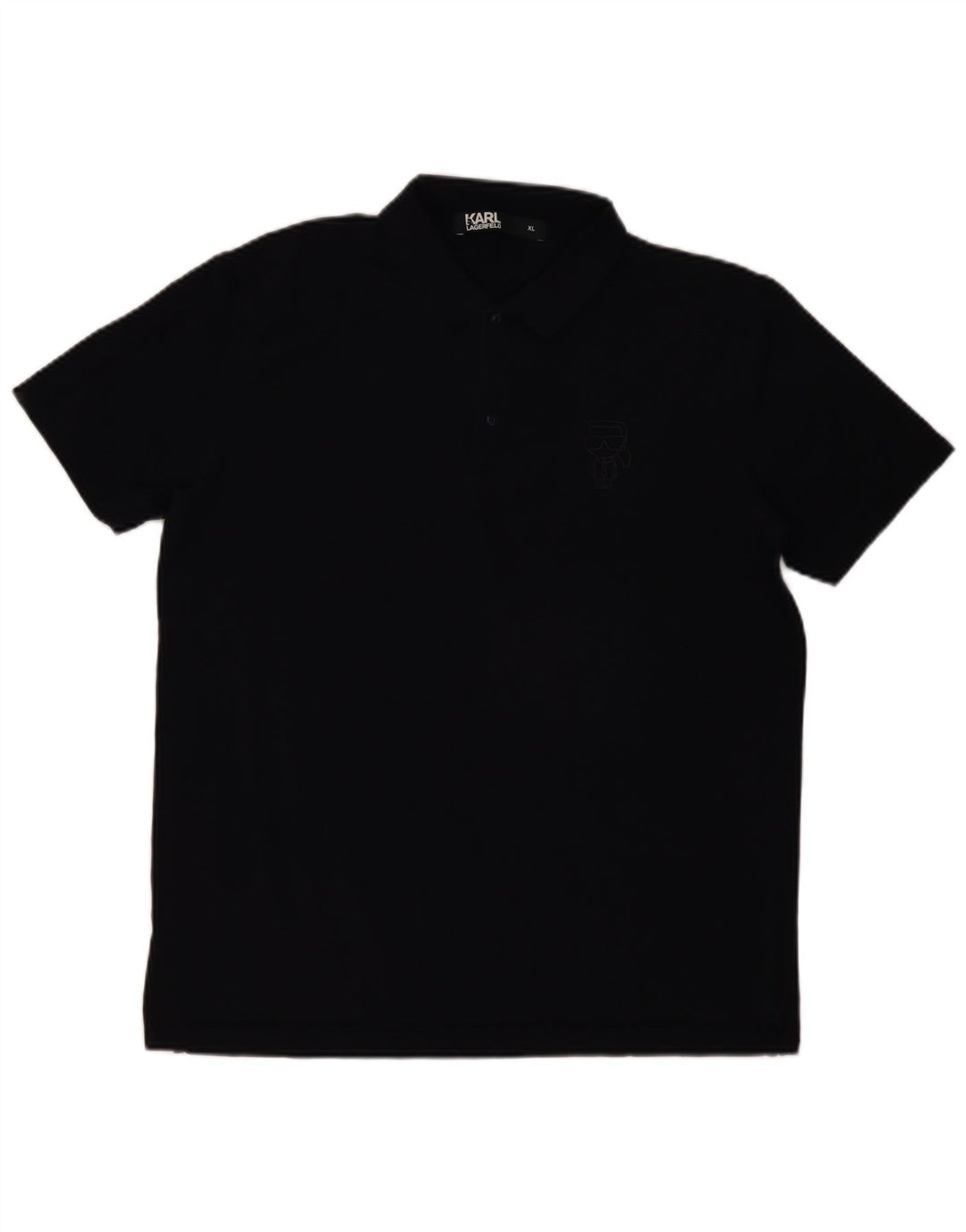 Polo da uomo Karl Lagerfeld XL blu navy