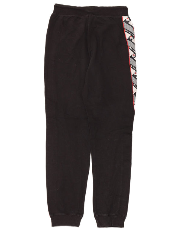 Pantaloni da tuta da donna CHAMPION Joggers UK 10 Small Black Colourblock