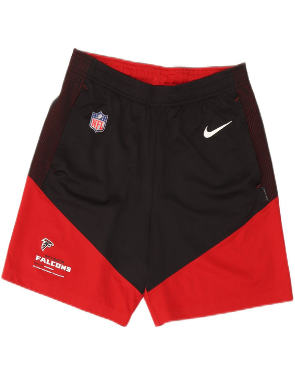 Pantaloncini sportivi grafici Nike Atlanta Falcons da uomo piccoli color block nero
