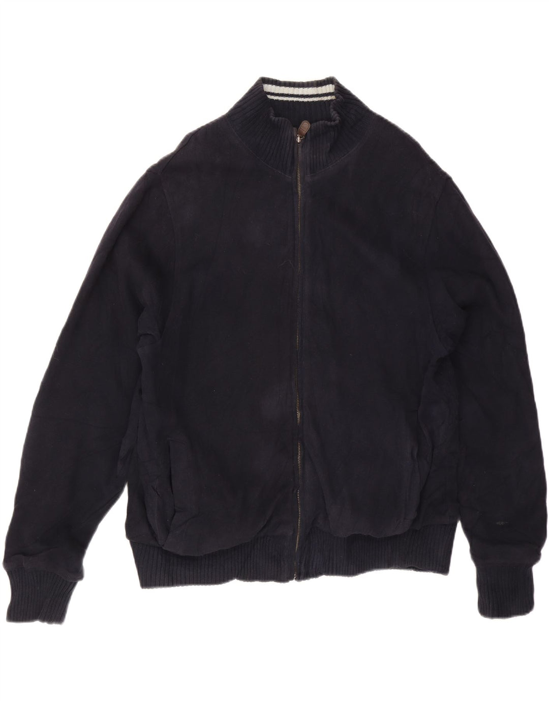 Giacca da ginnastica da uomo Marks & Spencer Blue Harbour grande blu navy