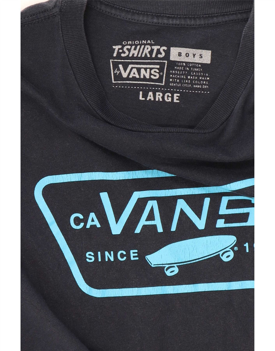 T-shirt grafica da ragazzo Vans Top 12-13 anni Large Blu Navy