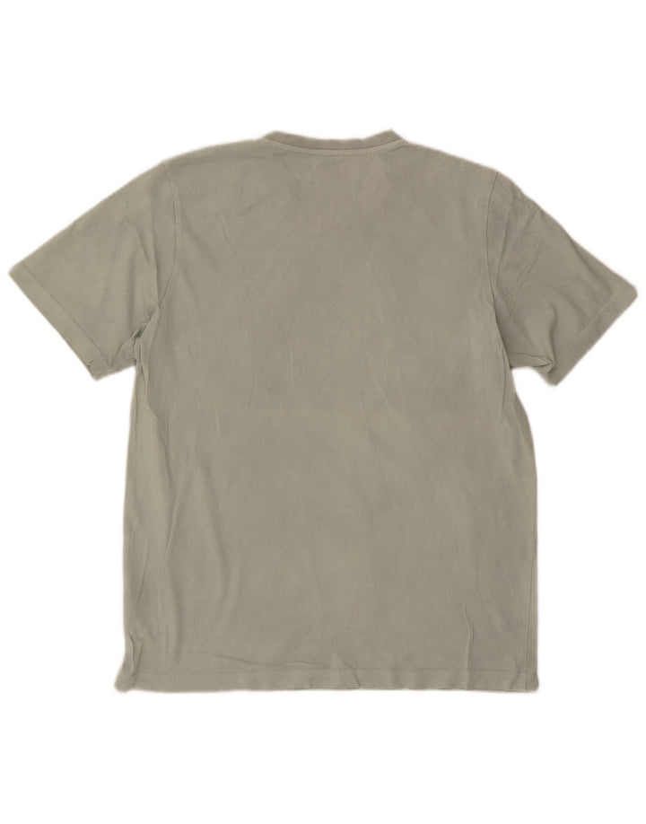 T-shirt grafica da uomo Adidas Top in cotone kaki medio