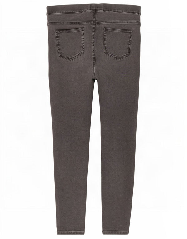Jeans Jeggings da donna Marks & Spencer UK 14 Large W32 L27 Cotone grigio