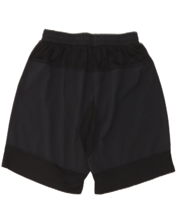 Pantaloncini sportivi da uomo Ellesse, poliestere color block medio nero