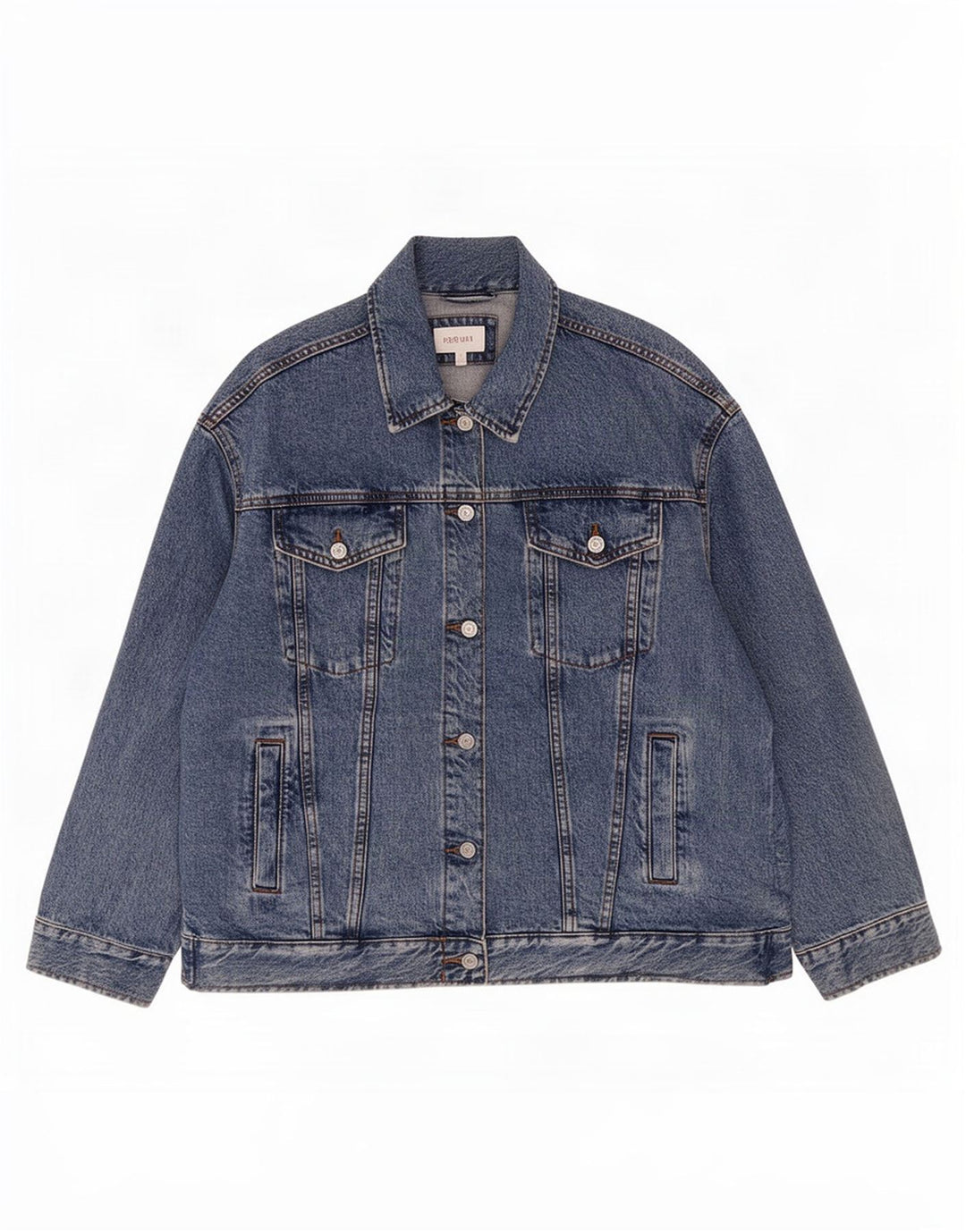 Giacca in denim Marks & Spencer da donna Per Una UK 14 grande cotone blu