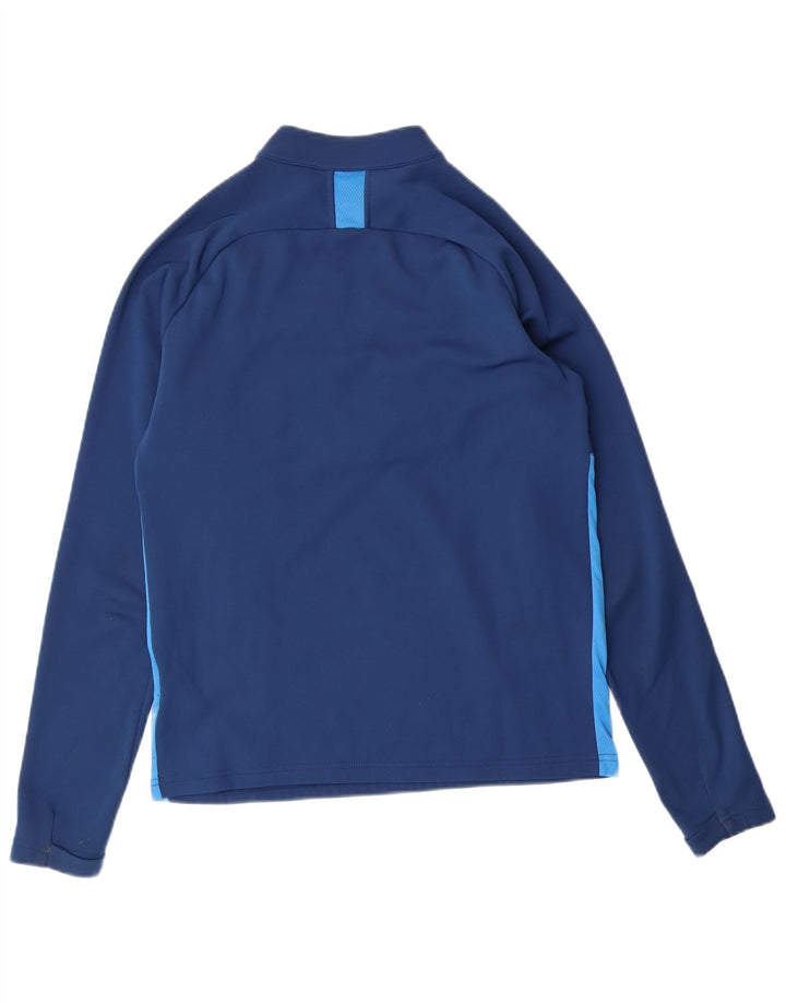 Top della tuta pullover NIKE da ragazzo Dri Fit 12-13 anni, grande, blu