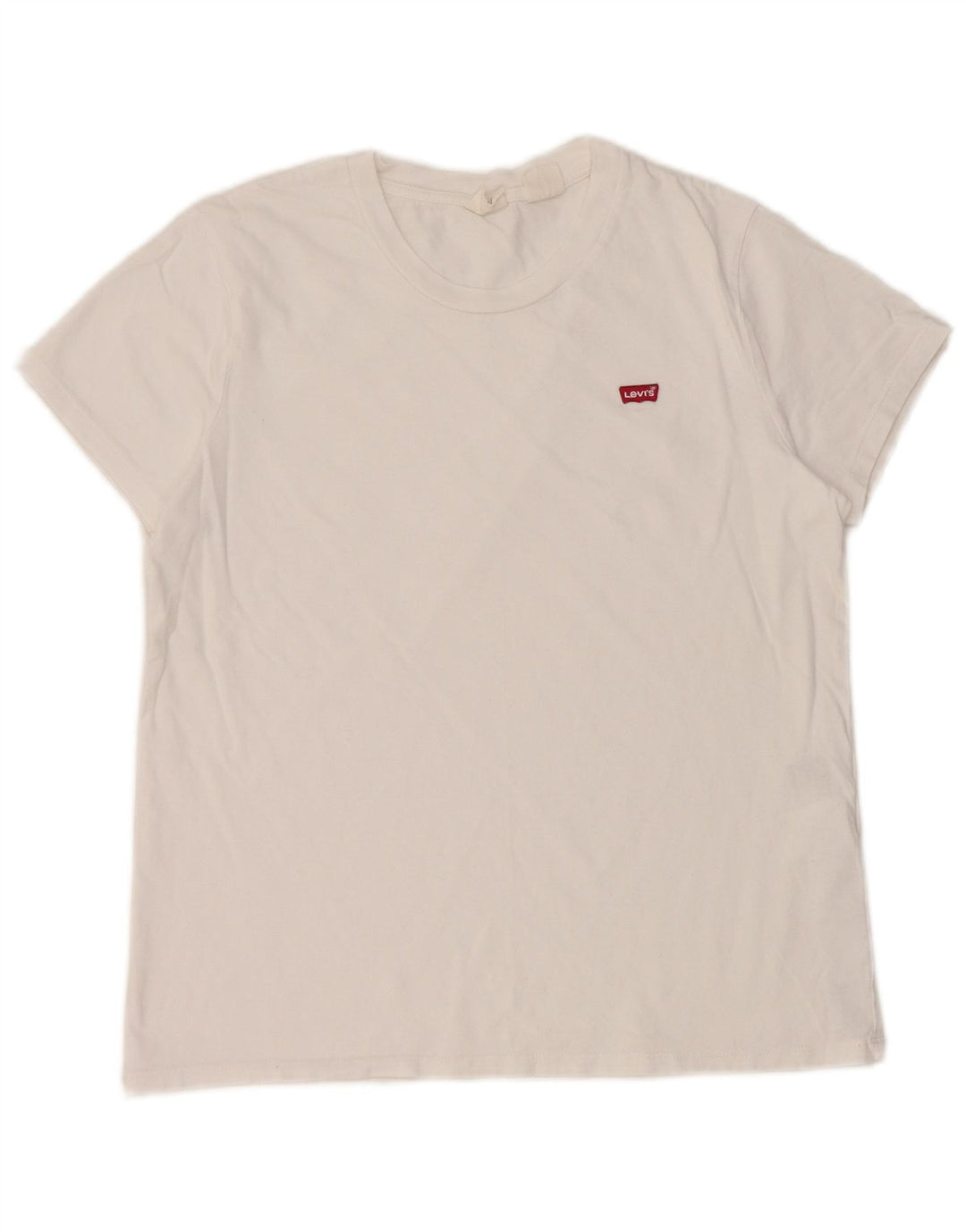 T-shirt da donna Levi's Top UK 12 cotone bianco medio