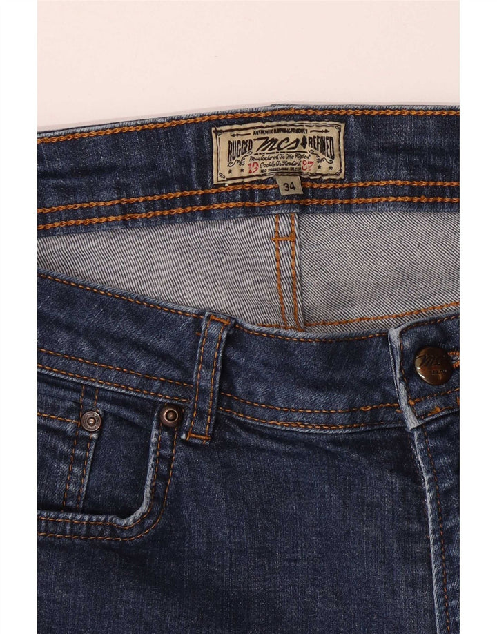 Jeans slim da donna Marlboro Classics W34 L29 Blu