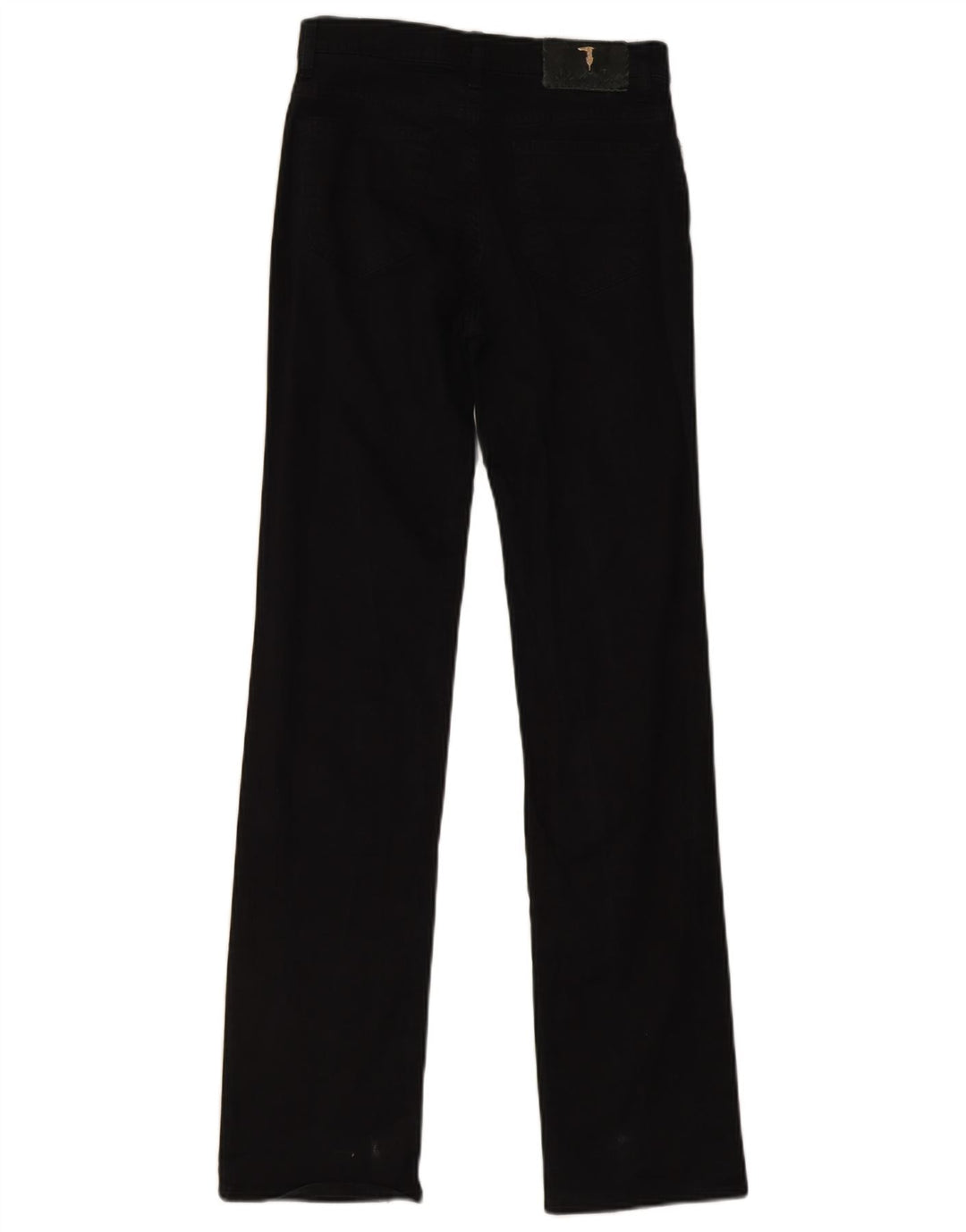 Jeans Straight Uomo Trussardi W25 L32 Cotone Nero