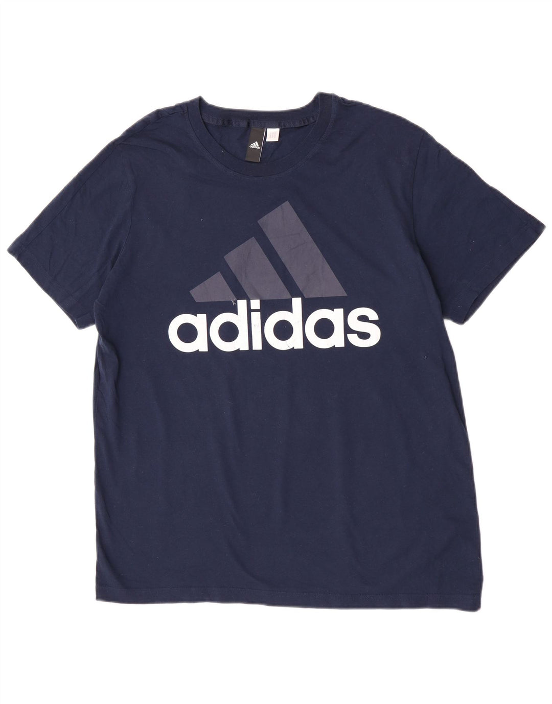 T-shirt grafica da uomo Adidas Top XL Blu navy