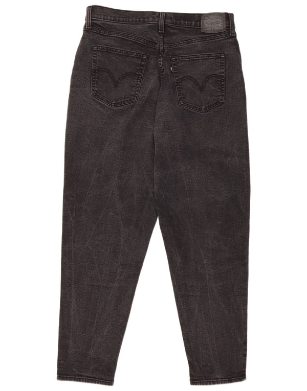 Levi's Women's Mom Jean Jeans affusolati a vita alta W32 L29 cotone nero