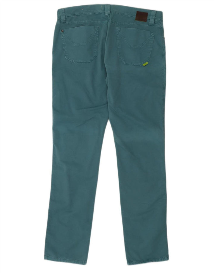 JECKERSON Mens Slim Jeans W36 L34 Blue Cotton