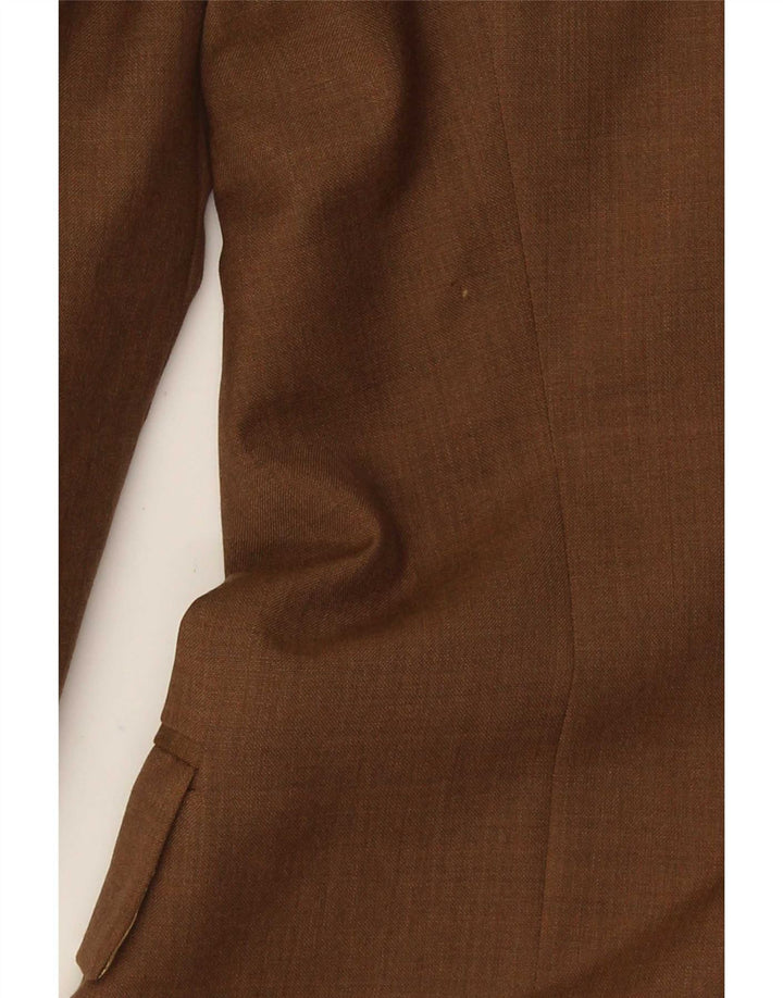 Giacca blazer a 3 bottoni da uomo Tommy Hilfiger IT 50 Large Beige Lana