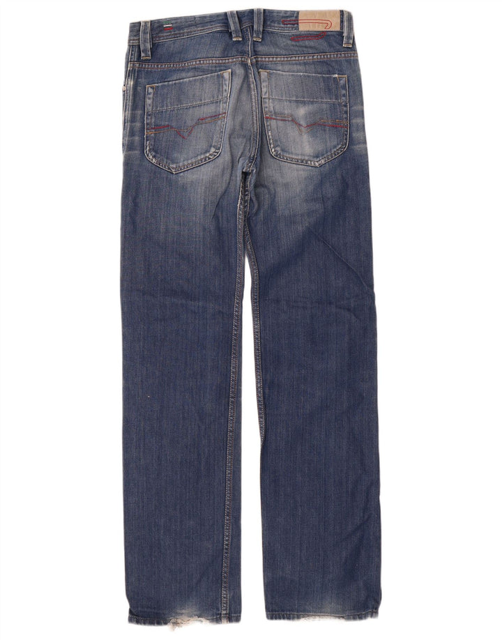 Jeans dritti da uomo Diesel Lugger W30 L34 cotone blu