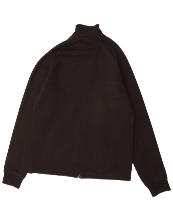 Giacca da ginnastica da uomo Fila Small in poliestere color block nero