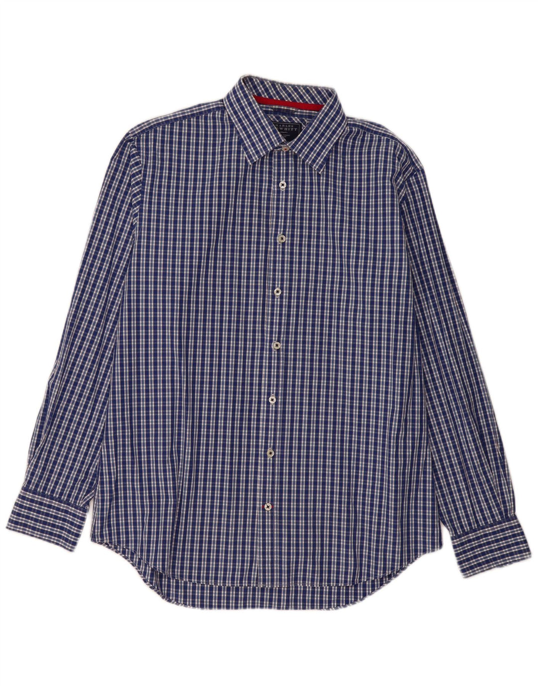 Camicia da uomo Charles Tyrwhitt in cotone a quadri grandi blu