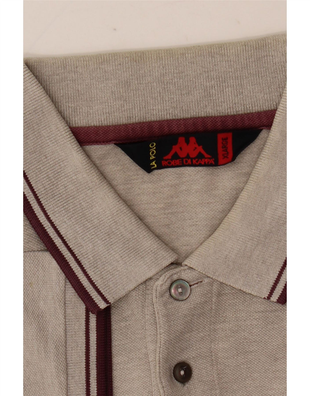 Polo Kappa Uomo XL Grigia