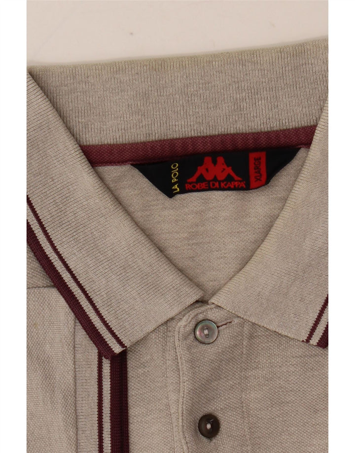 Polo Kappa Uomo XL Grigia