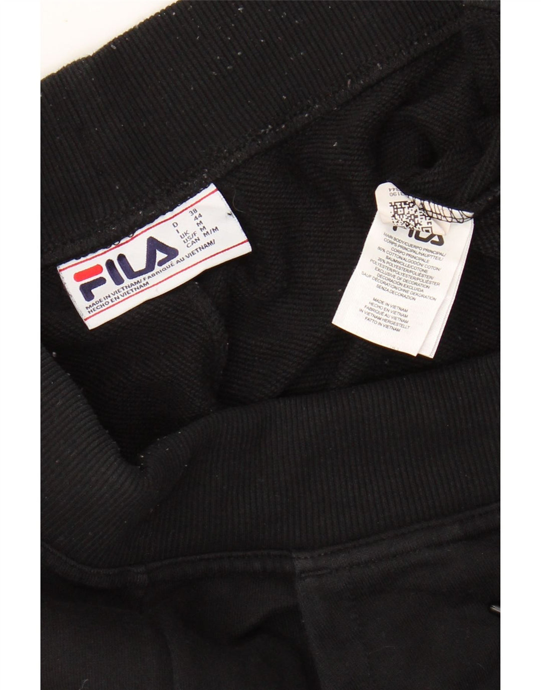 Pantaloni da tuta da donna FILA Joggers UK 14 Medium Black Cotton