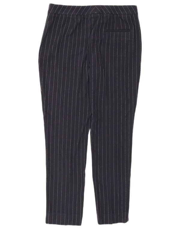 Pantaloni casual slim fit da donna Hobbs UK 10 Small W29 L27 Blu Navy a righe