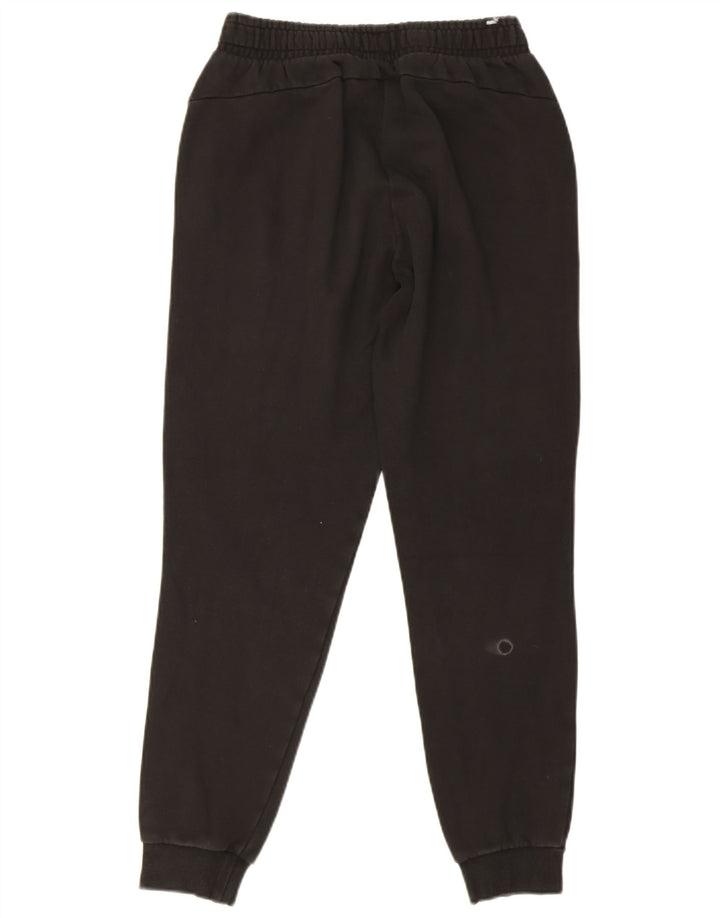 Pantaloni da tuta da uomo Puma Joggers Medium Black Cotton