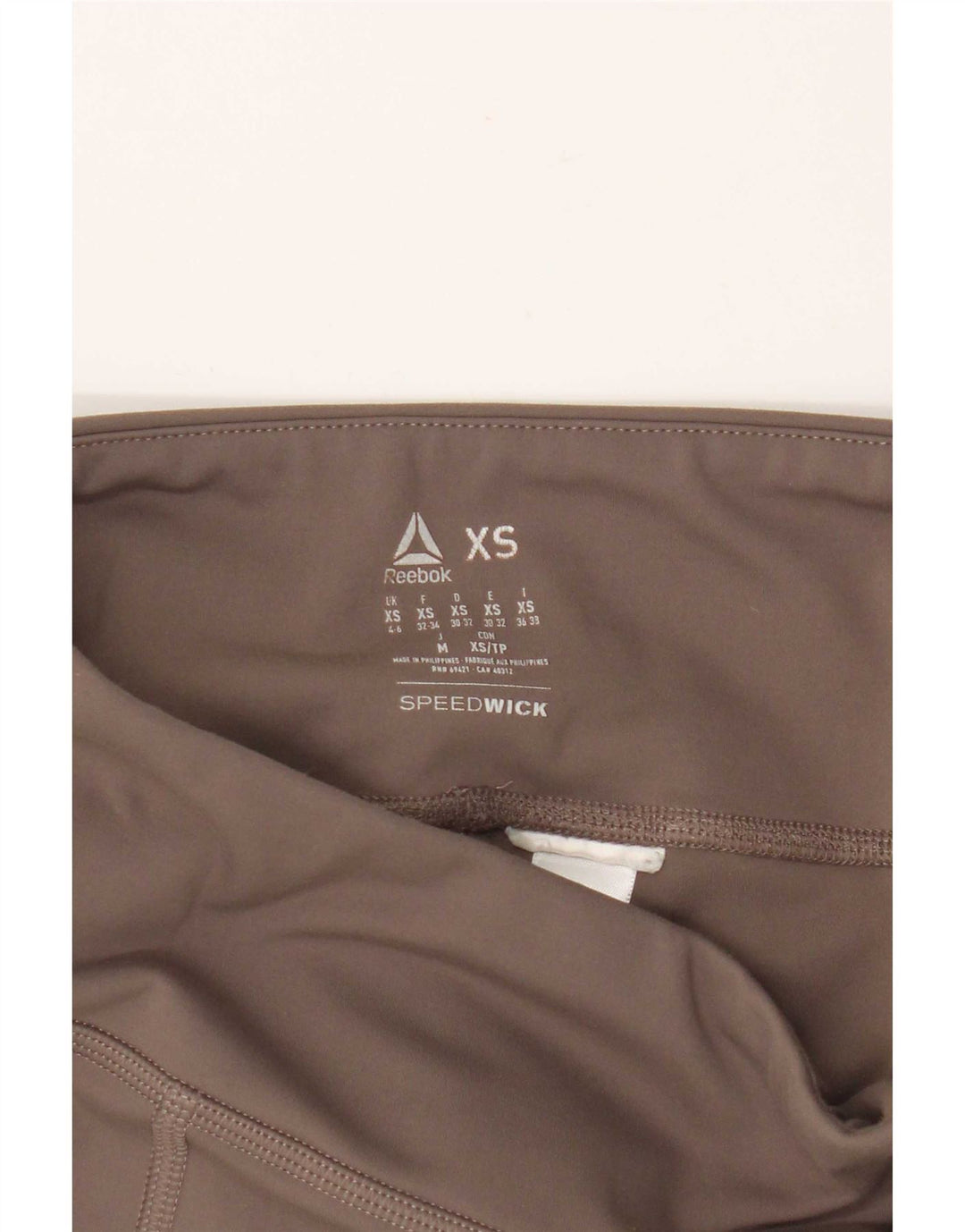 Leggings Reebok Donna UK 4/6 XS Beige